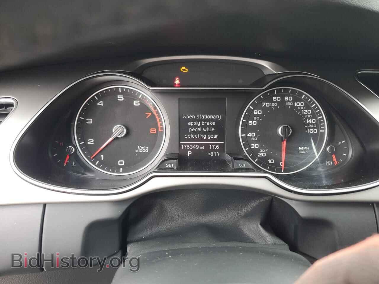 2014 AUDI A4 - VIN: WAUAFAFL8EA080494 - Фото 9