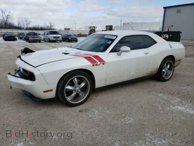 2014 Dodge CHALLENGER, белый — VIN 2C3CDYBT3EH278891, Copart