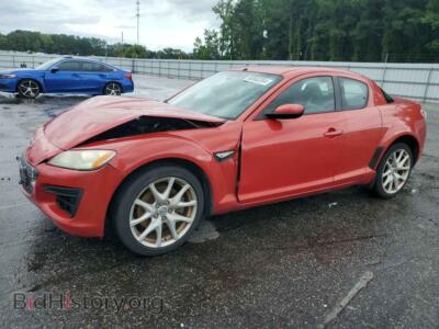 2011 Mazda RX8, красный — VIN JM1FE1R41B0405004, Copart