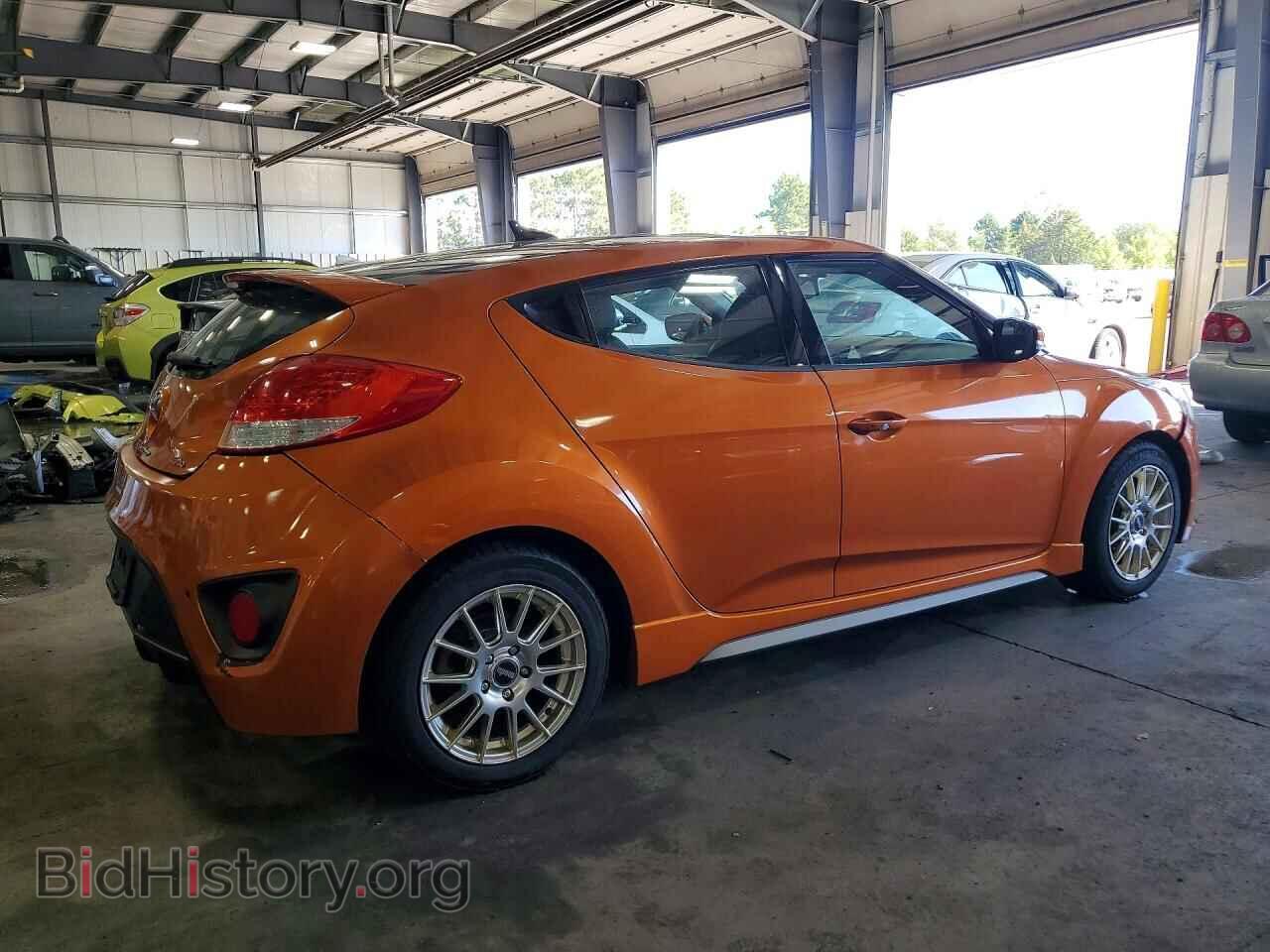 2013 HYUNDAI VELOSTER - VIN: KMHTC6AE8DU111617 - Фото 3