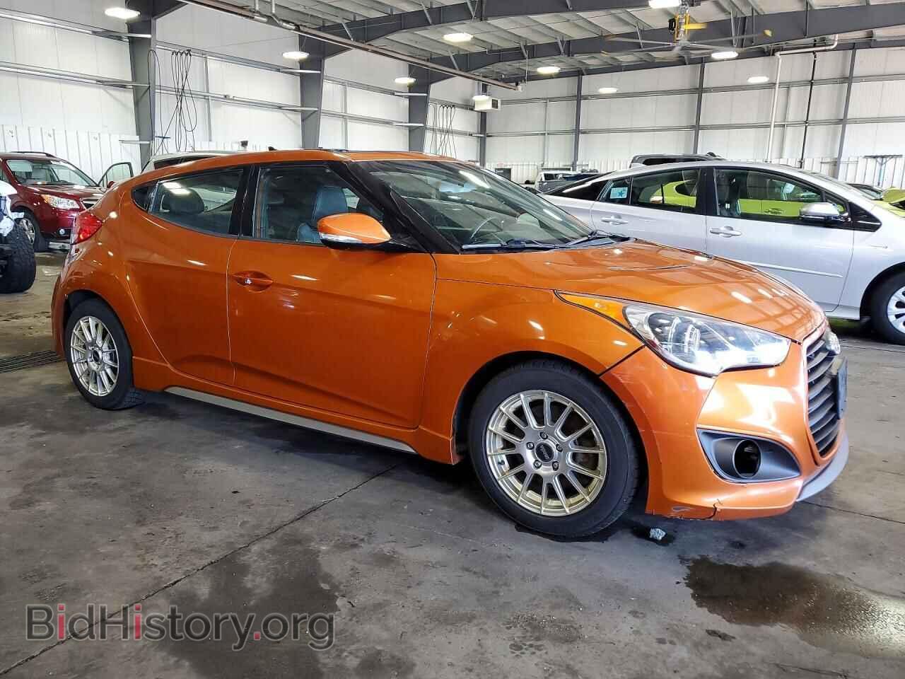 2013 HYUNDAI VELOSTER - VIN: KMHTC6AE8DU111617 - Фото 4
