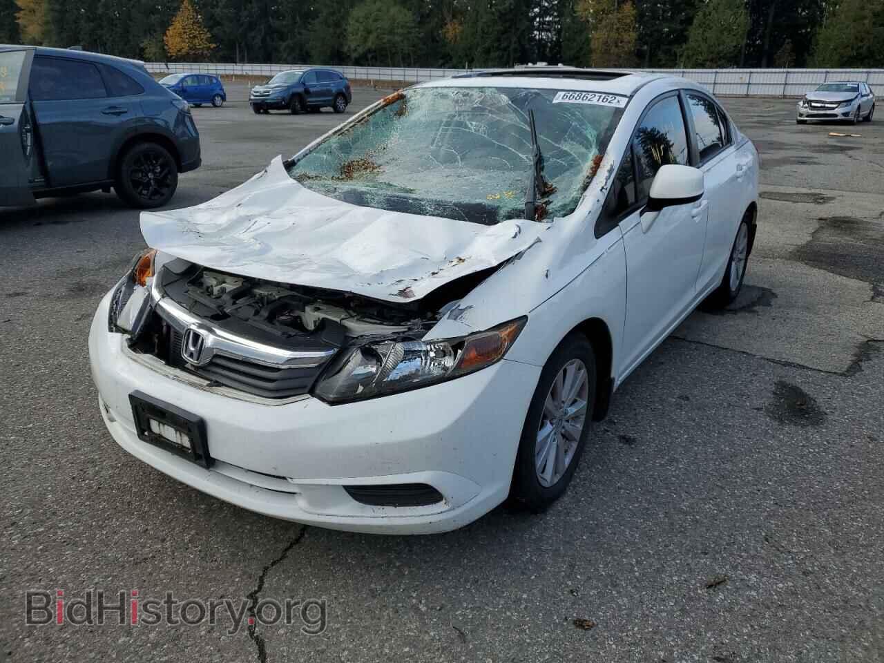 2012 HONDA CIVIC - VIN: 2HGFB2F92CH521423 - Фото 2