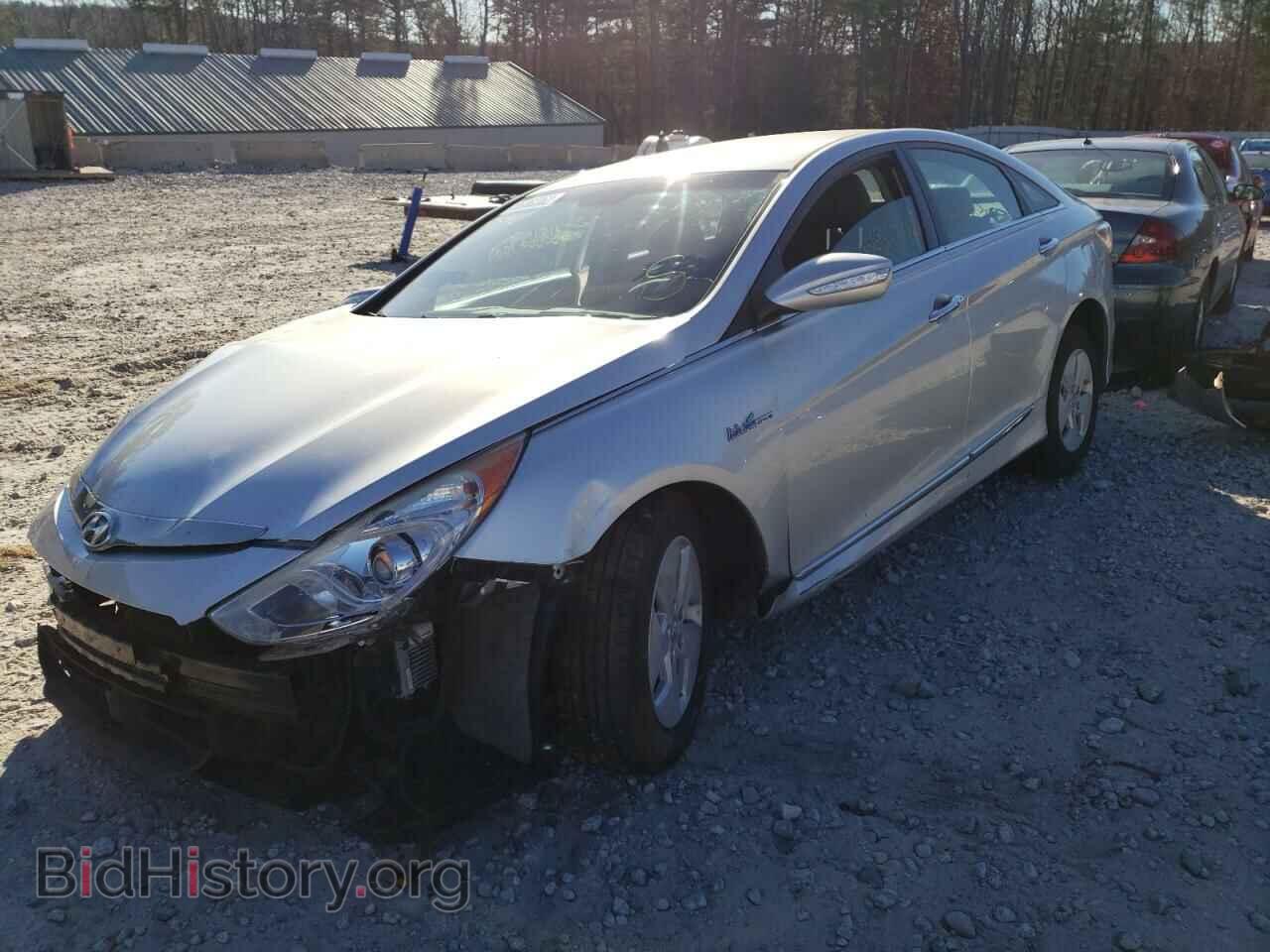 2012 HYUNDAI SONATA - VIN: KMHEC4A4XCA032020 - Фото 2
