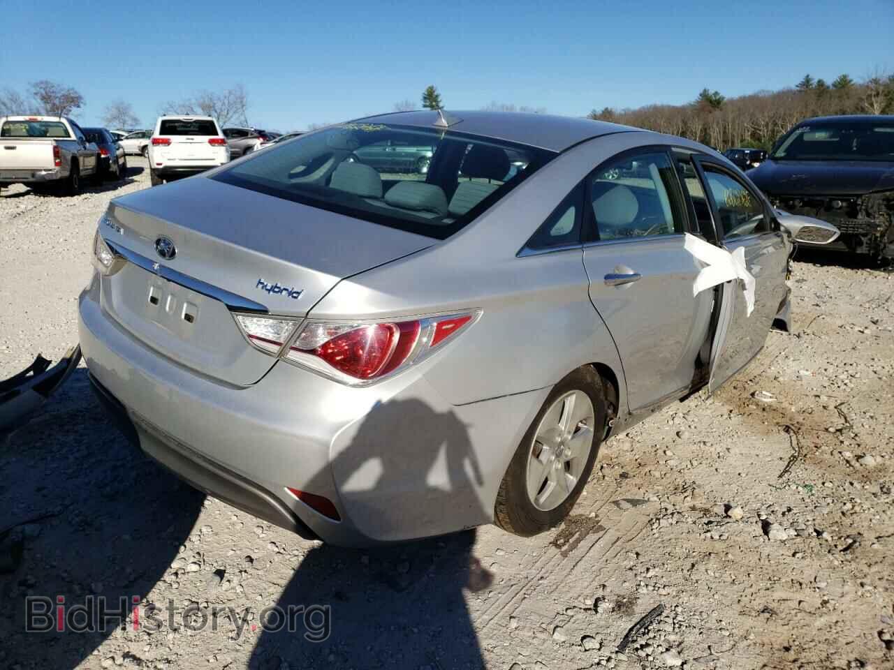 2012 HYUNDAI SONATA - VIN: KMHEC4A4XCA032020 - Фото 4