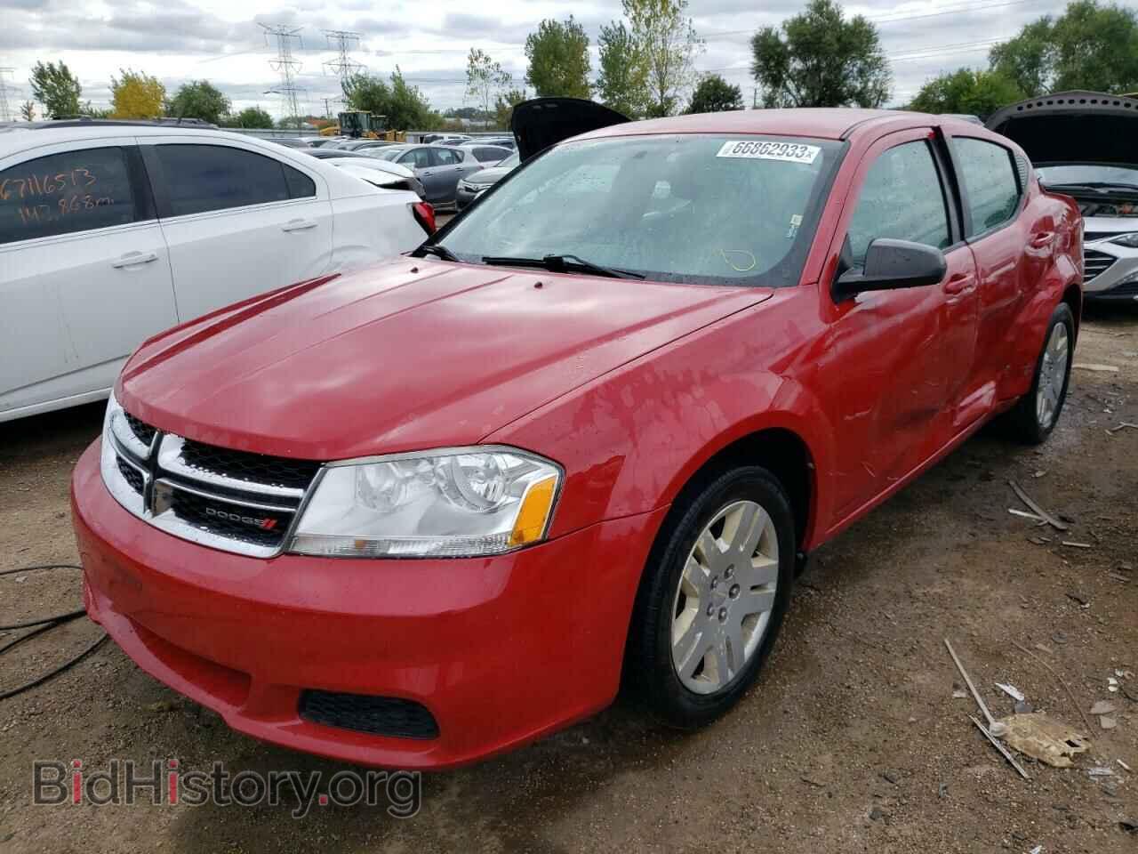 Фотография 1C3CDZAB2DN621310 - DODGE AVENGER 2013