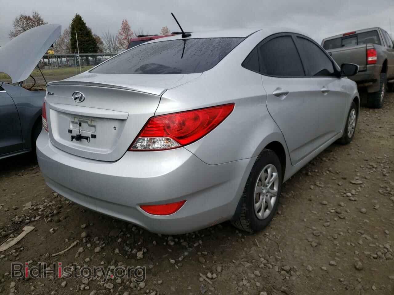 2014 HYUNDAI ACCENT - VIN: KMHCT4AE1EU766143 - Фото 4