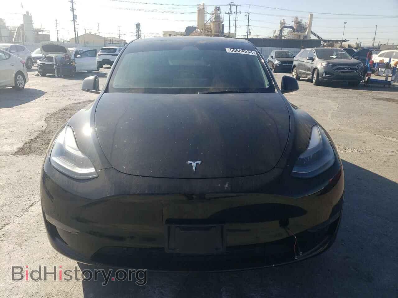 2022 TESLA MODEL Y - VIN: 7SAYGDEF2NF558656 - Фото 5
