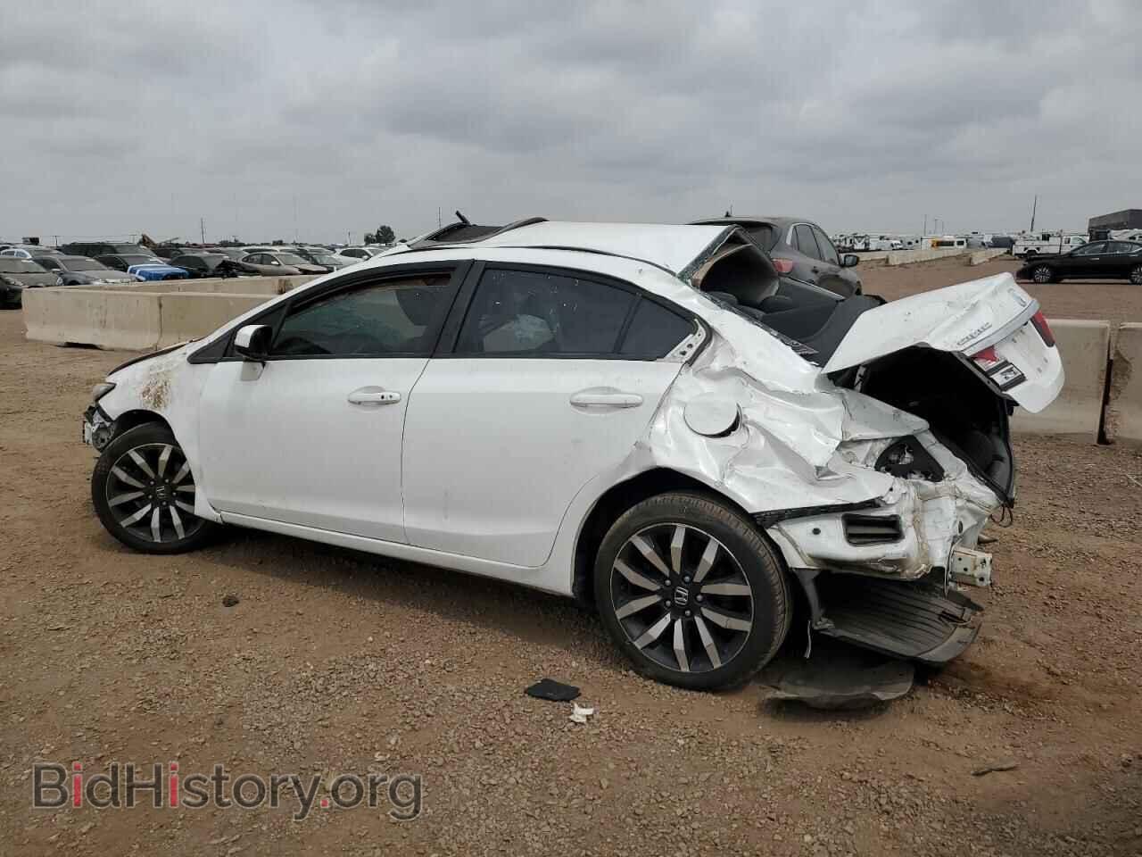 2015 HONDA CIVIC - VIN: 19XFB2F99FE013870 - Фото 2