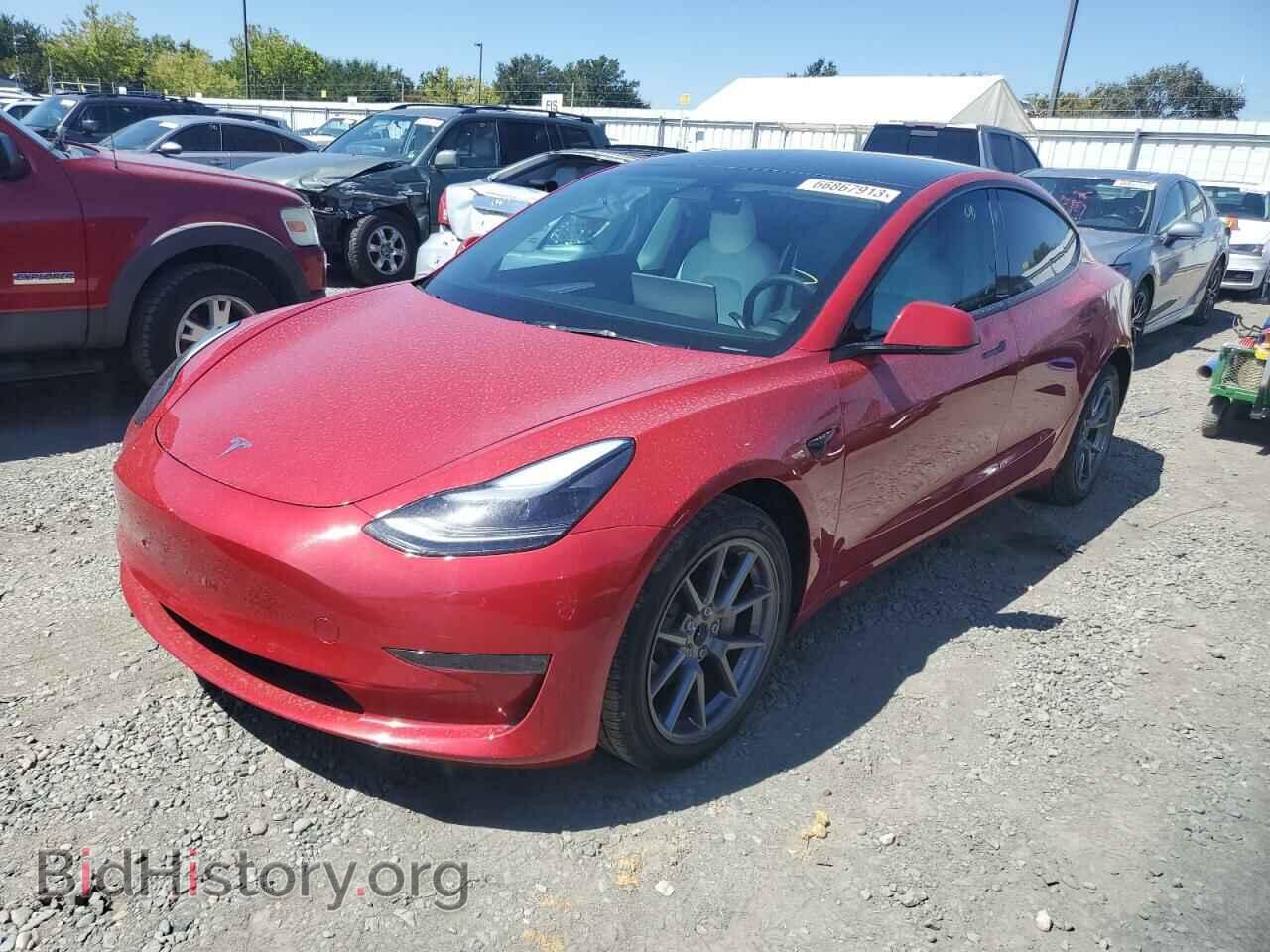 Photo 5YJ3E1EA7NF331205 - TESLA MODEL 3 2022