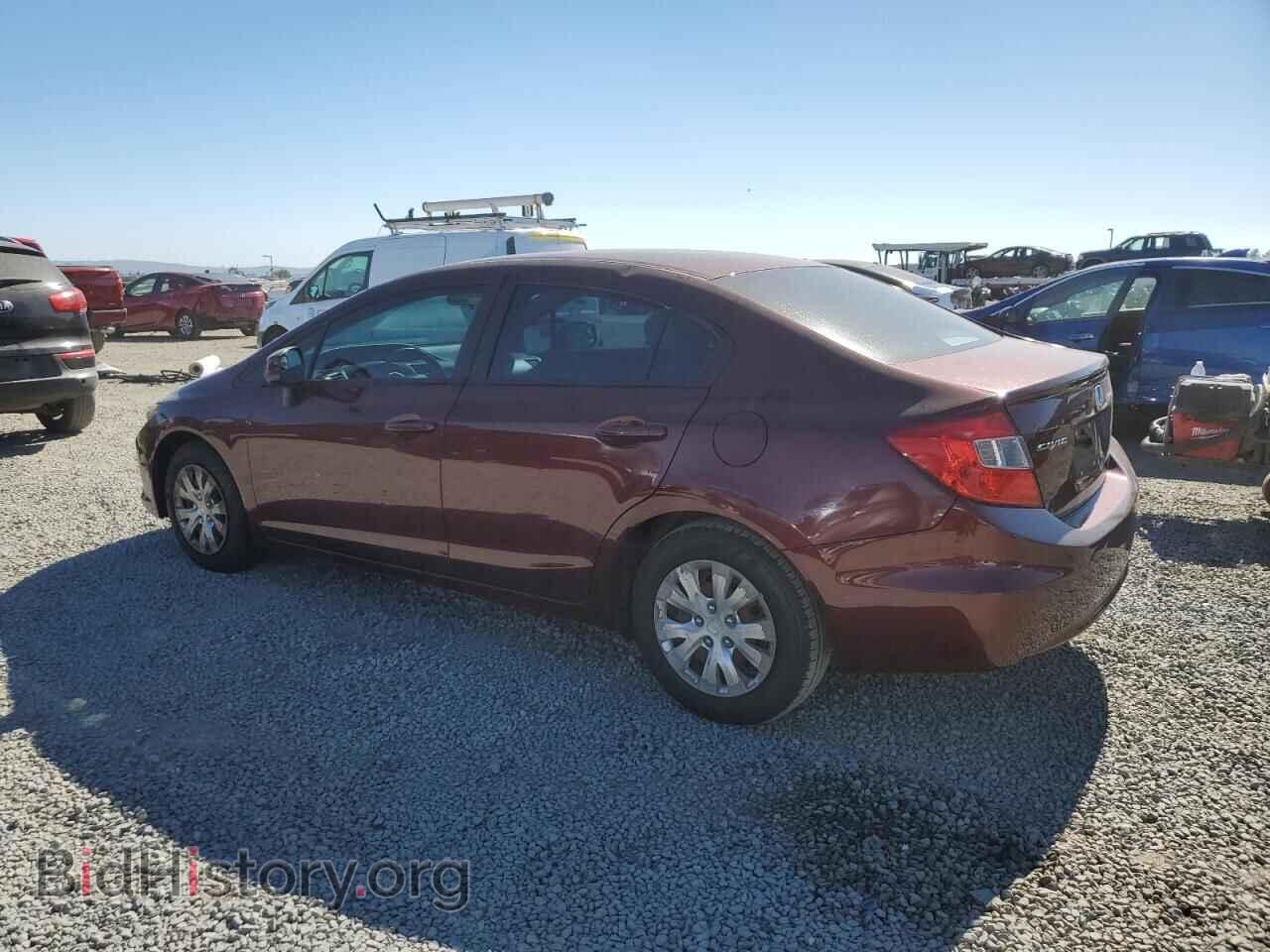 2012 HONDA CIVIC - VIN: 19XFB2F57CE046892 - Фото 2