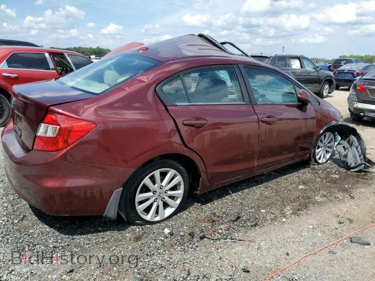 2012 HONDA CIVIC - VIN: 19XFB2F87CE053657 - Фото 3