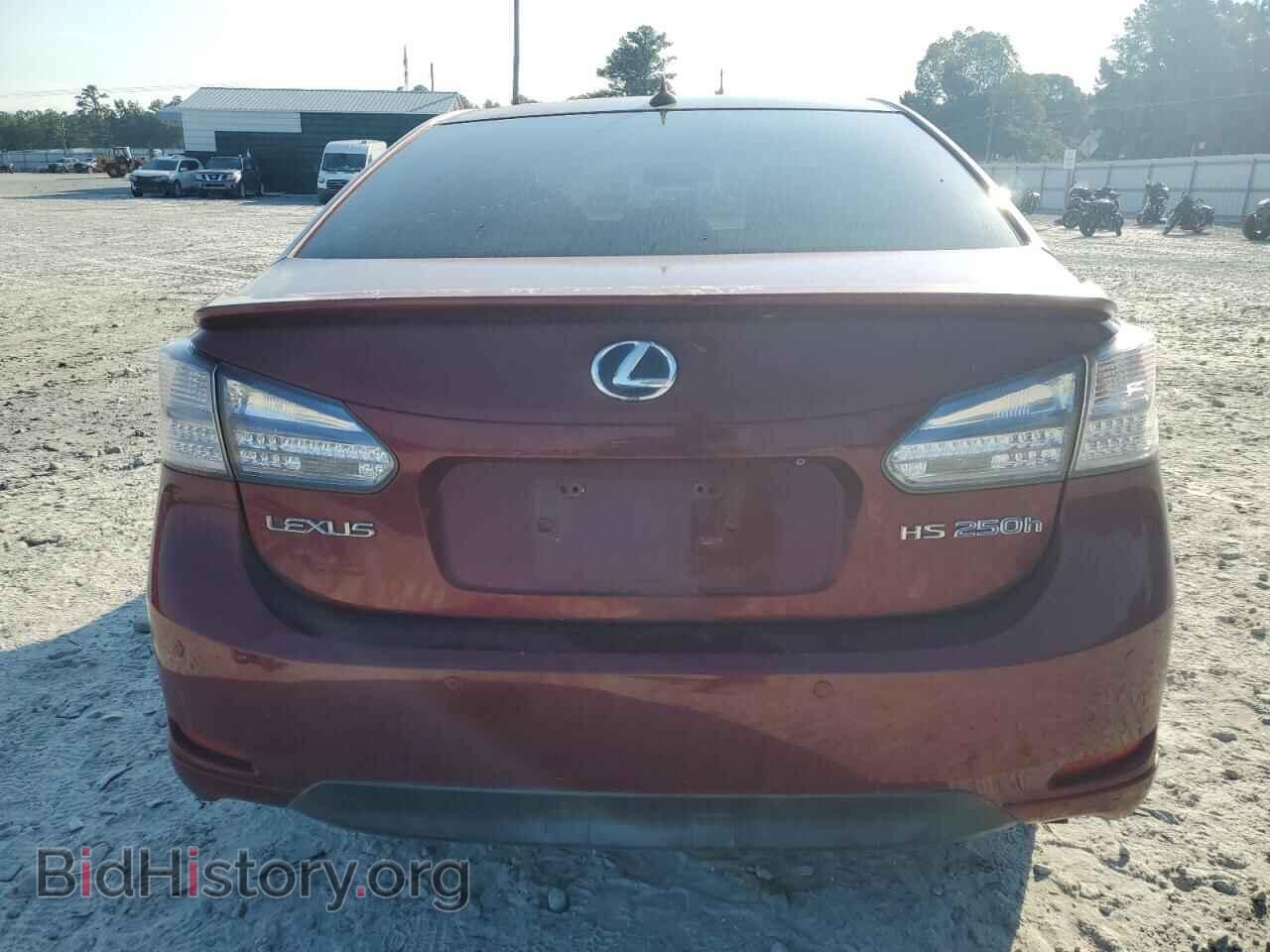 2010 LEXUS HS - VIN: JTHBB1BA3A2008760 - Photo 6