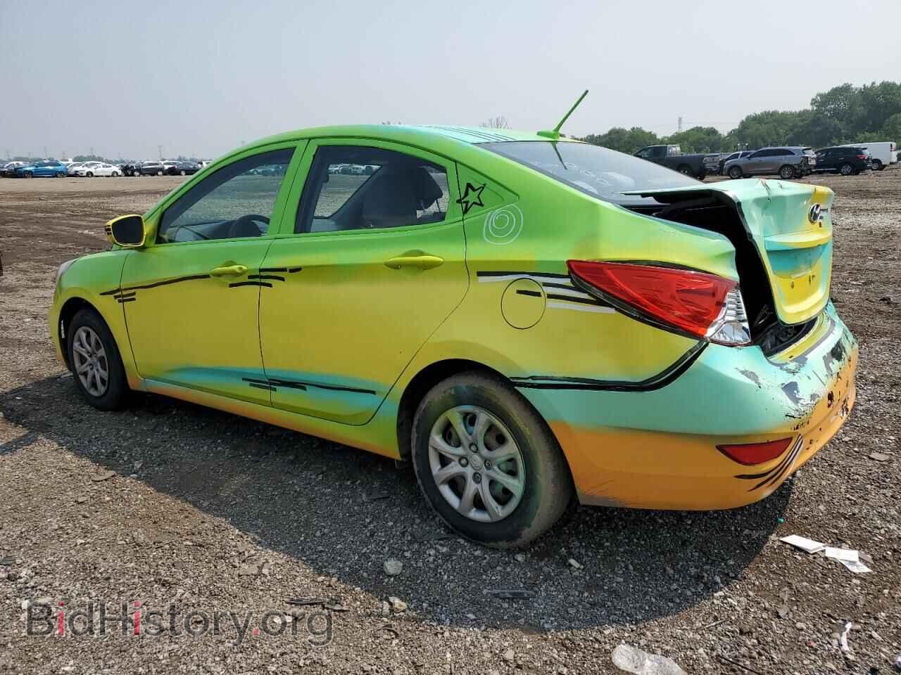 2013 HYUNDAI ACCENT - VIN: KMHCT4AEXDU434412 - Фото 2