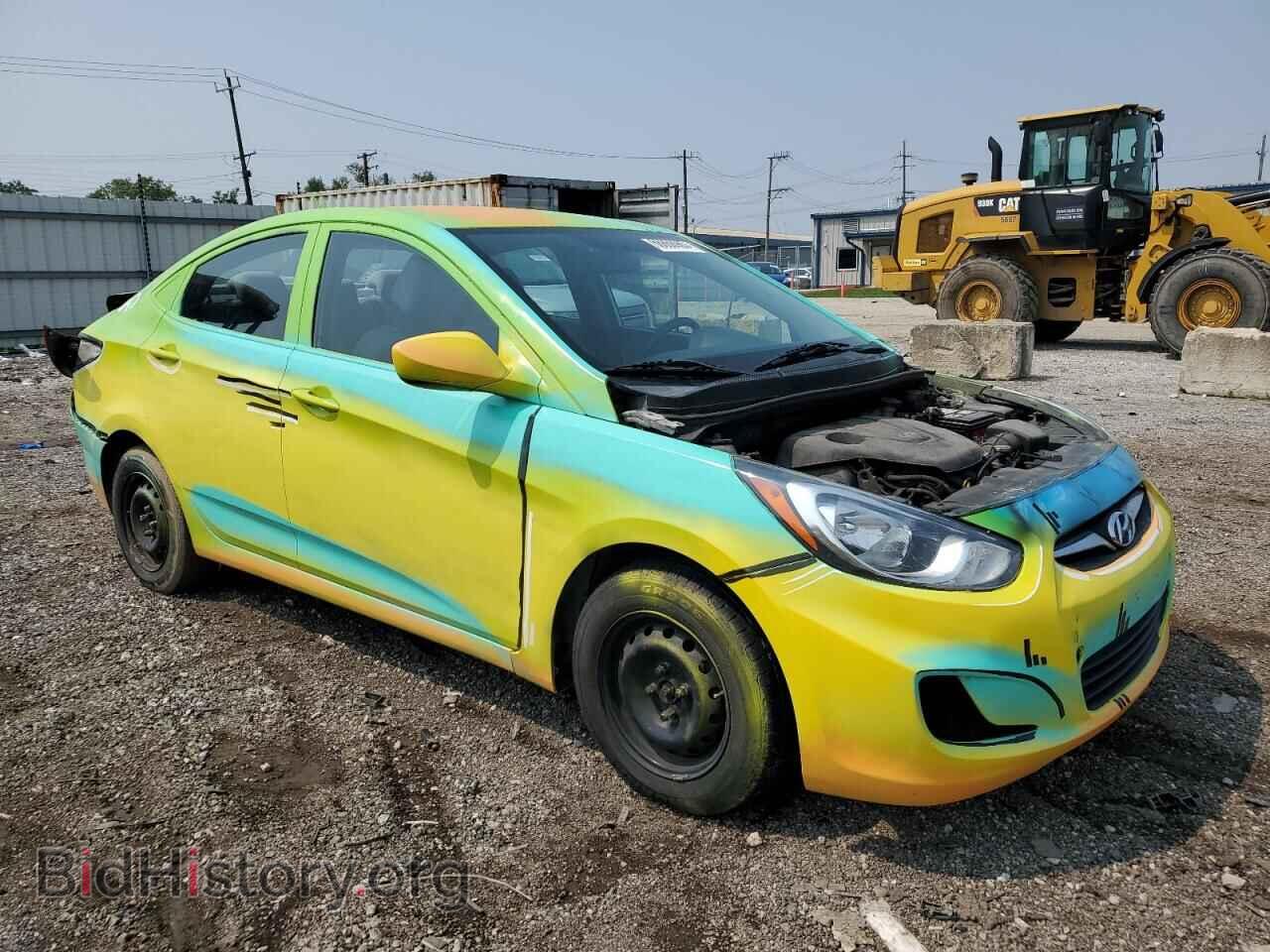 2013 HYUNDAI ACCENT - VIN: KMHCT4AEXDU434412 - Фото 4