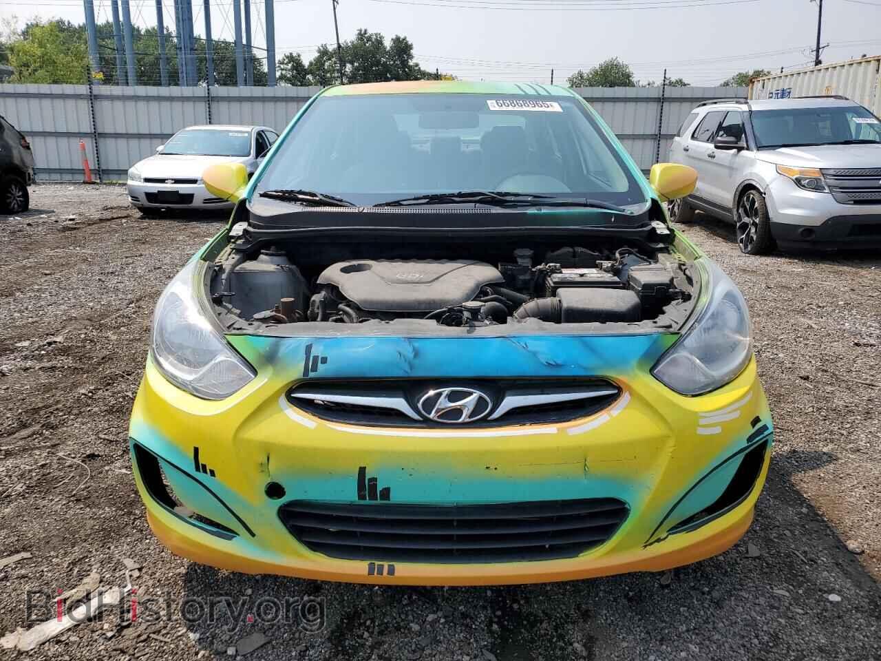 2013 HYUNDAI ACCENT - VIN: KMHCT4AEXDU434412 - Фото 5