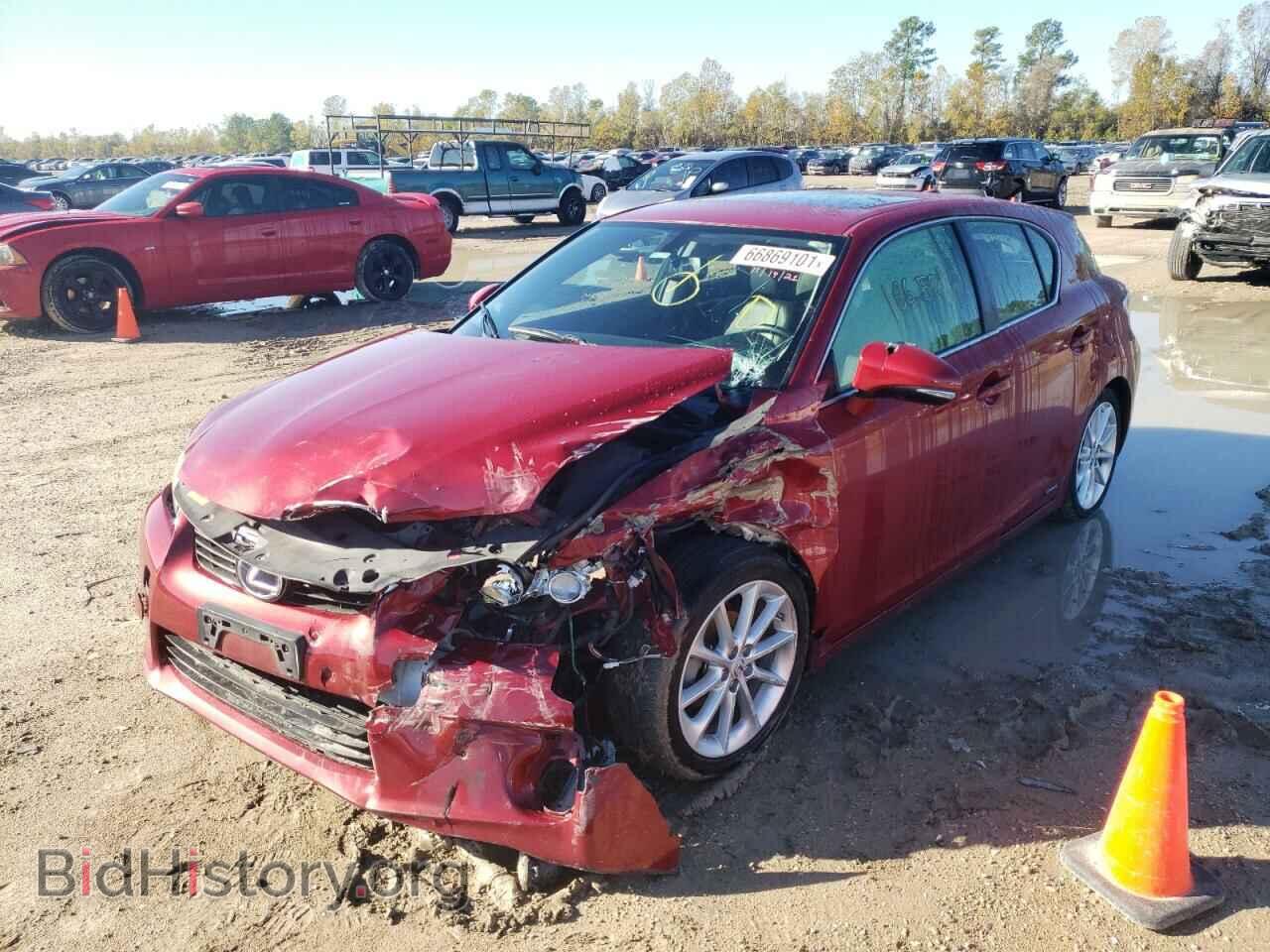 2013 LEXUS CT 200 - VIN: JTHKD5BH5D2148117 - Фото 2