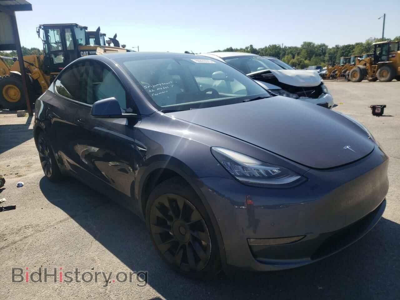 2022 TESLA MODEL Y - VIN: 7SAYGAEE1NF382530 - Фото 4