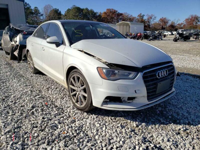 2015 Audi A3 A3 Premium (VIN WAUACGFFXF1097644) — photo 1 of 10, Copart, damage: front end