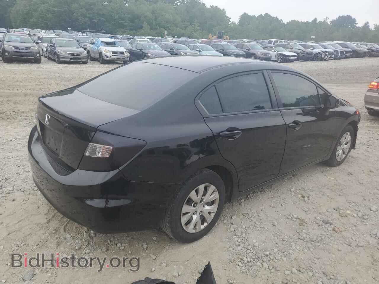 2012 HONDA CIVIC - VIN: 2HGFB2F56CH327524 - Фото 3