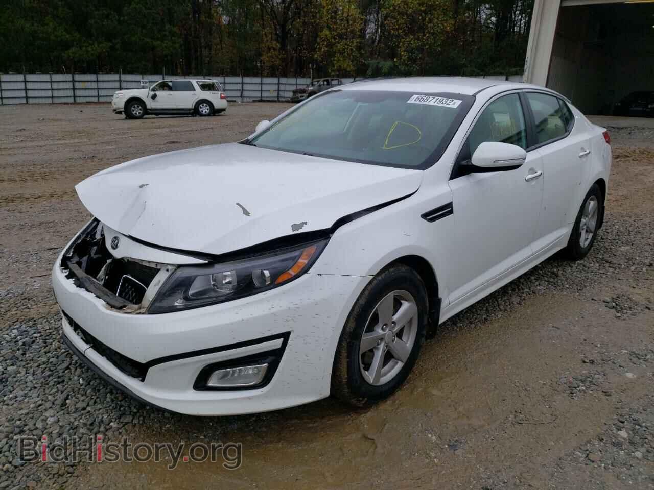 2015 KIA OPTIMA - VIN: 5XXGM4A73FG372011 - Фото 2