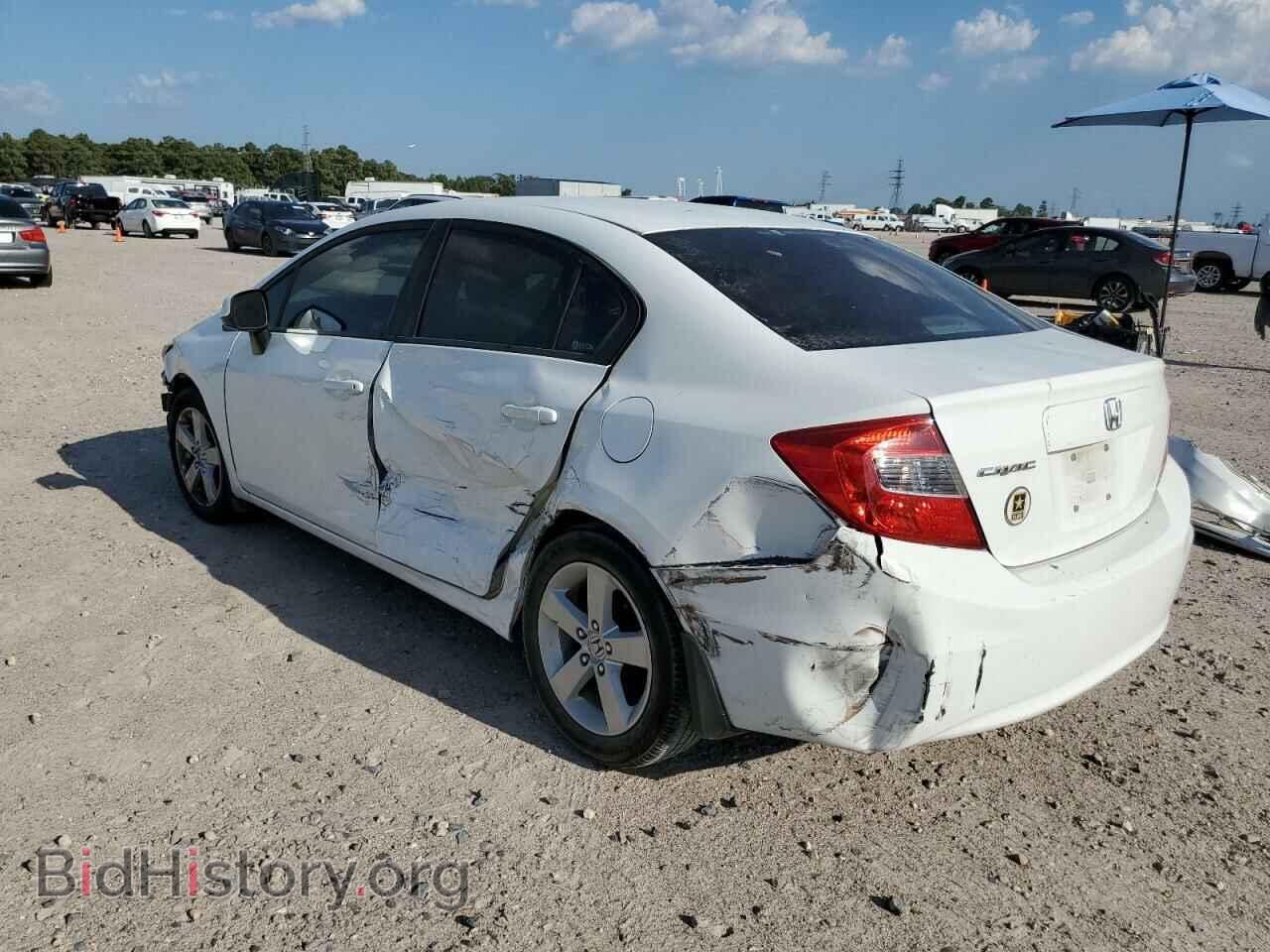 2012 HONDA CIVIC - VIN: 2HGFB2F52CH521919 - Фото 2
