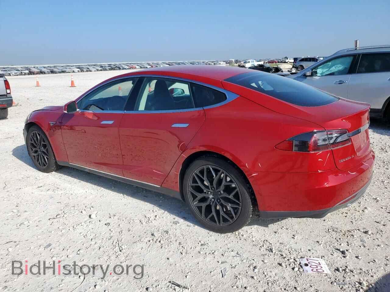 2014 TESLA MODEL S - VIN: 5YJSA1H12EFP42062 - Фото 2