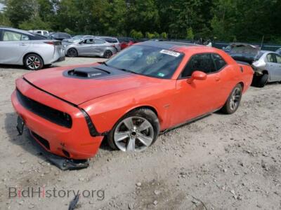 2016 Dodge CHALLENGER, orange — VIN 2C3CDZBTXGH305612, Copart