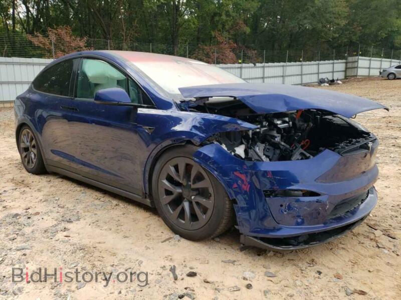 2022 Tesla MODEL X (VIN 7SAXCBE55NF356137) — фото 4 из 12
