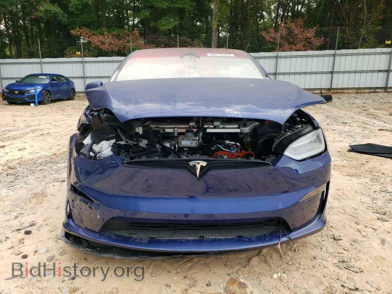 2022 TESLA MODEL X - VIN: 7SAXCBE55NF356137 - Фото 5