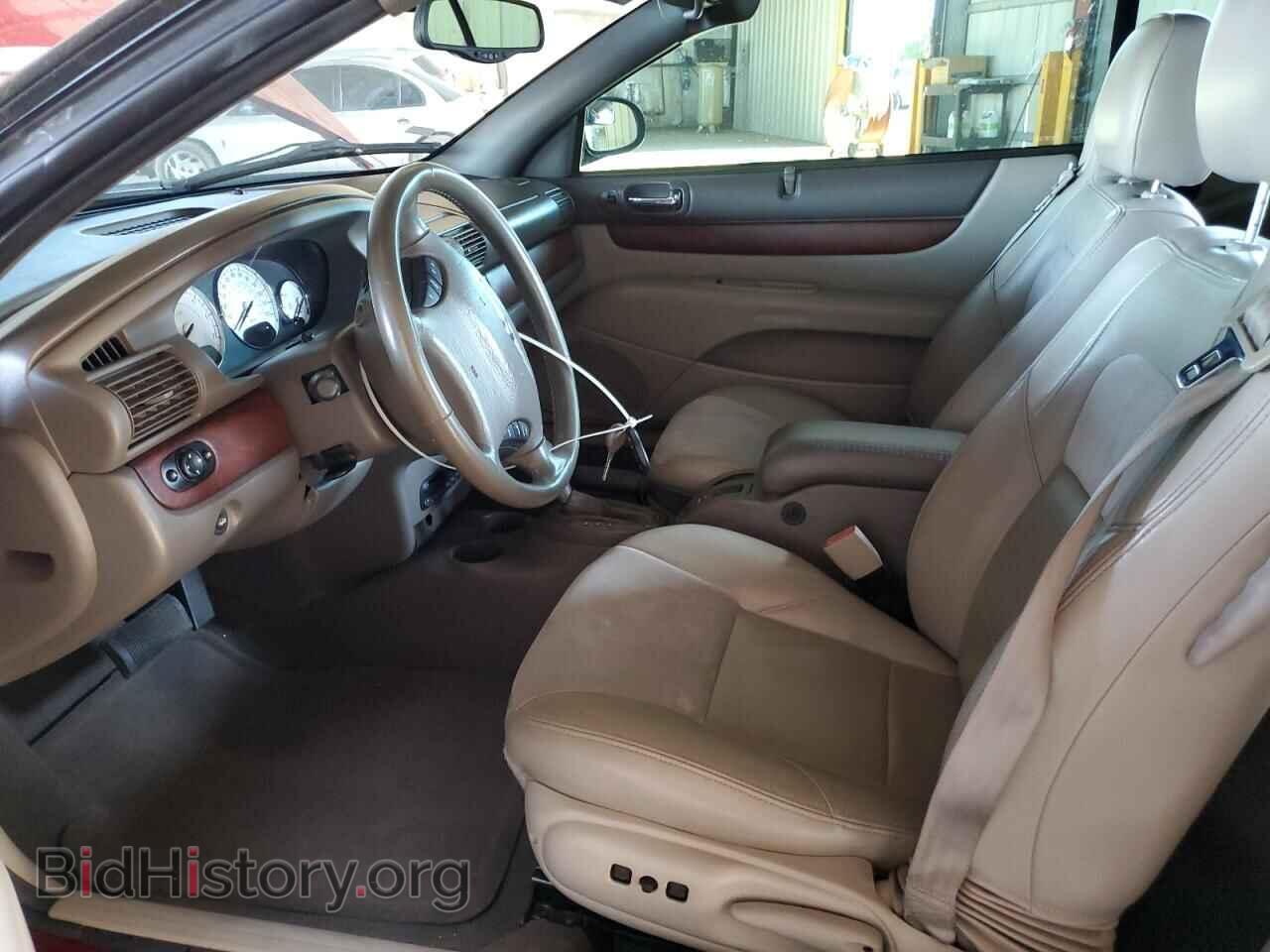 2005 CHRYSLER SEBRING - VIN: 1C3EL65R85N686262 - Фото 7