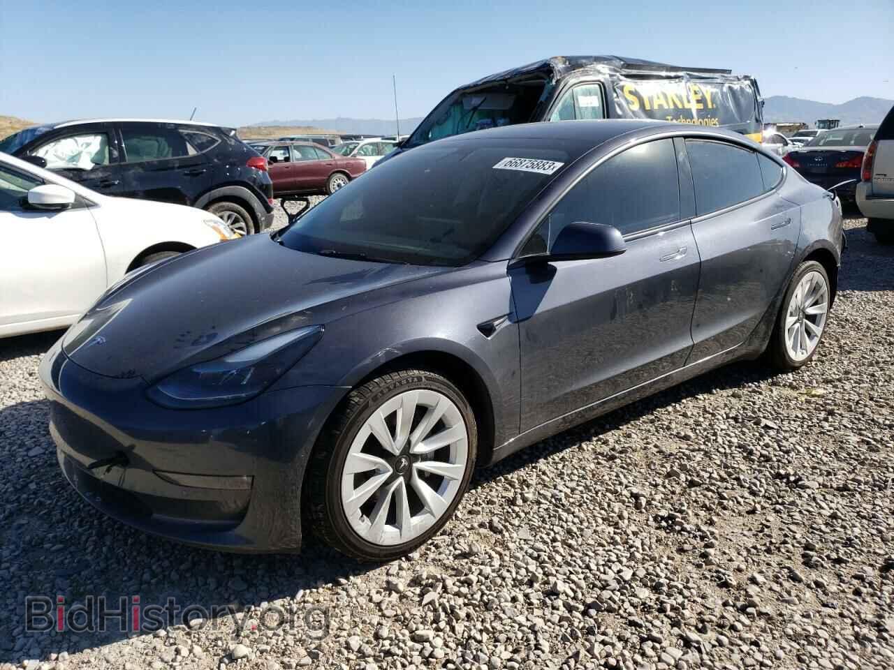 Photo 5YJ3E1EBXNF197931 - TESLA MODEL 3 2022