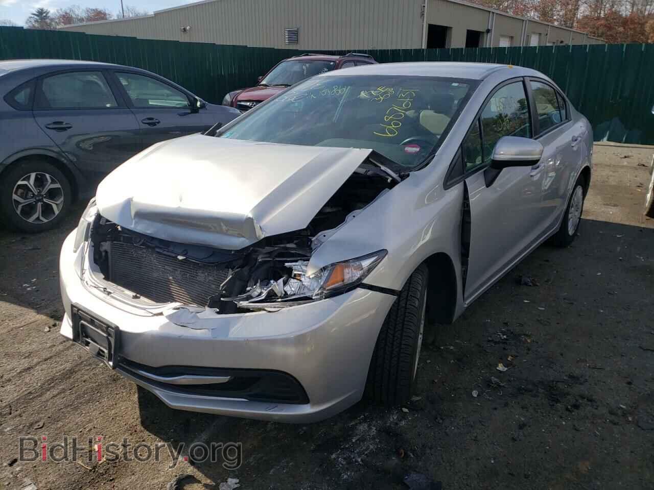 2014 HONDA CIVIC - VIN: 2HGFB2F58EH520308 - Фото 2