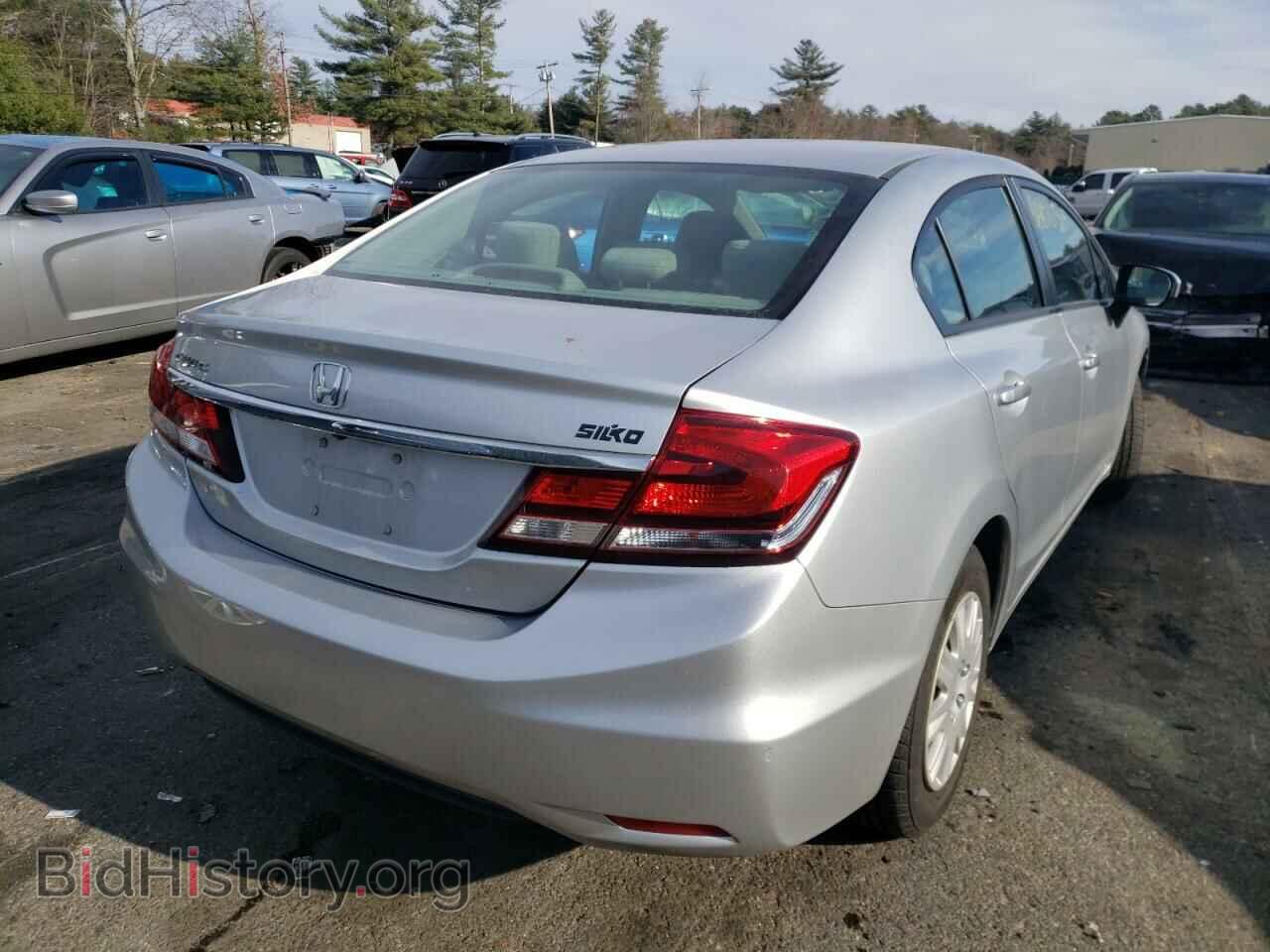 2014 HONDA CIVIC - VIN: 2HGFB2F58EH520308 - Фото 4