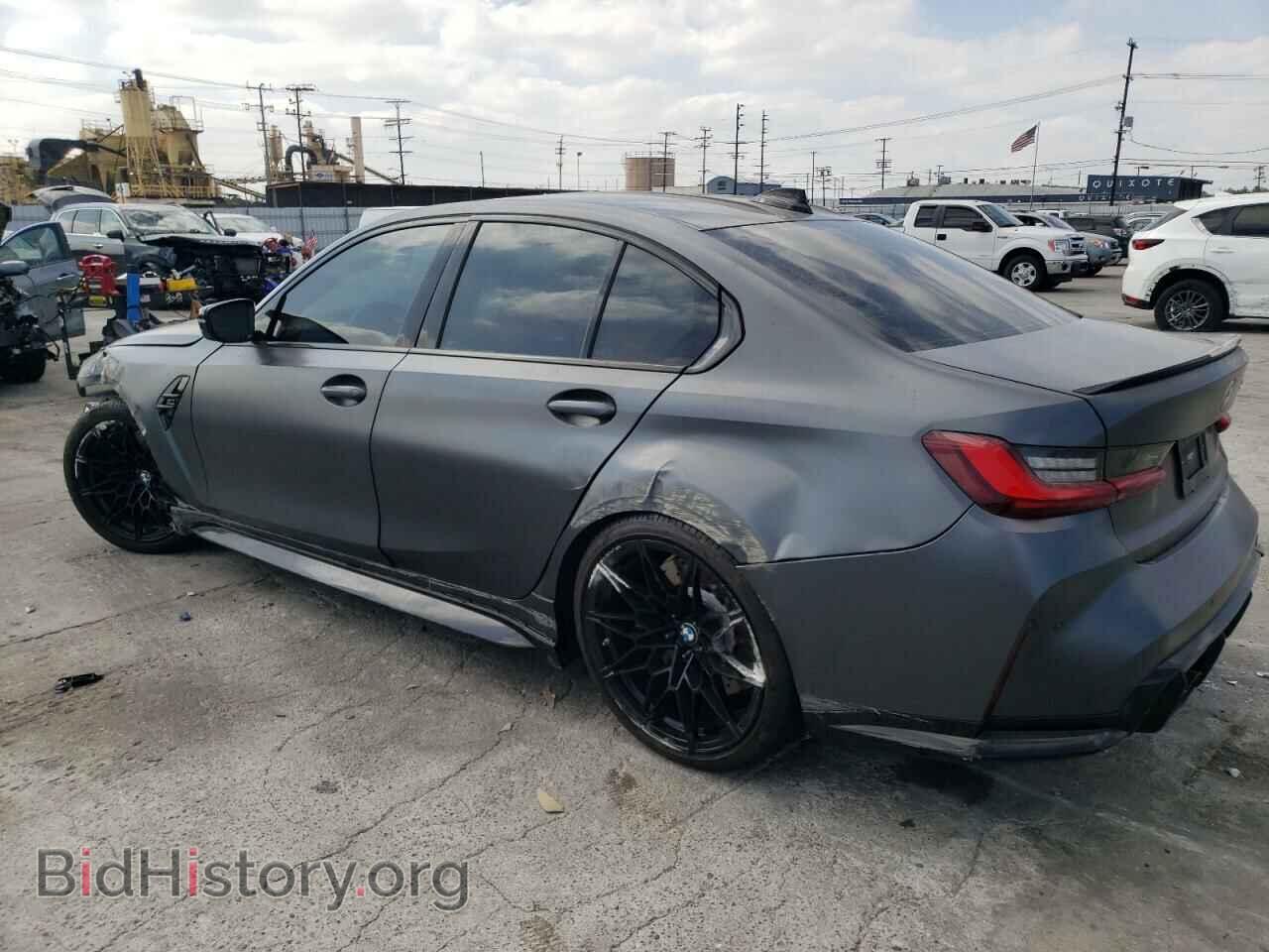 2022 BMW M3 - VIN: WBS33AY01NFM06574 - Фото 2