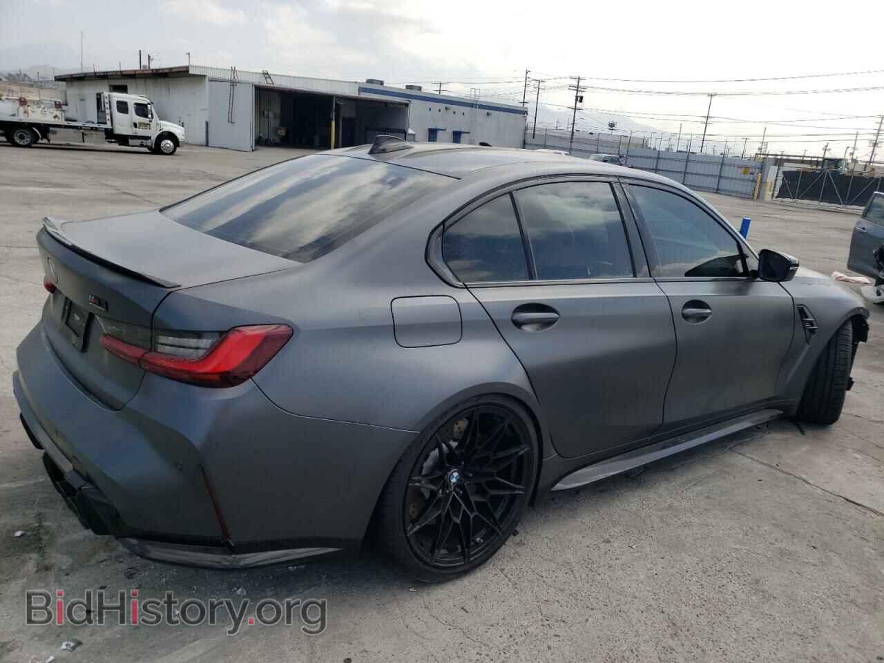 2022 BMW M3 - VIN: WBS33AY01NFM06574 - Фото 3
