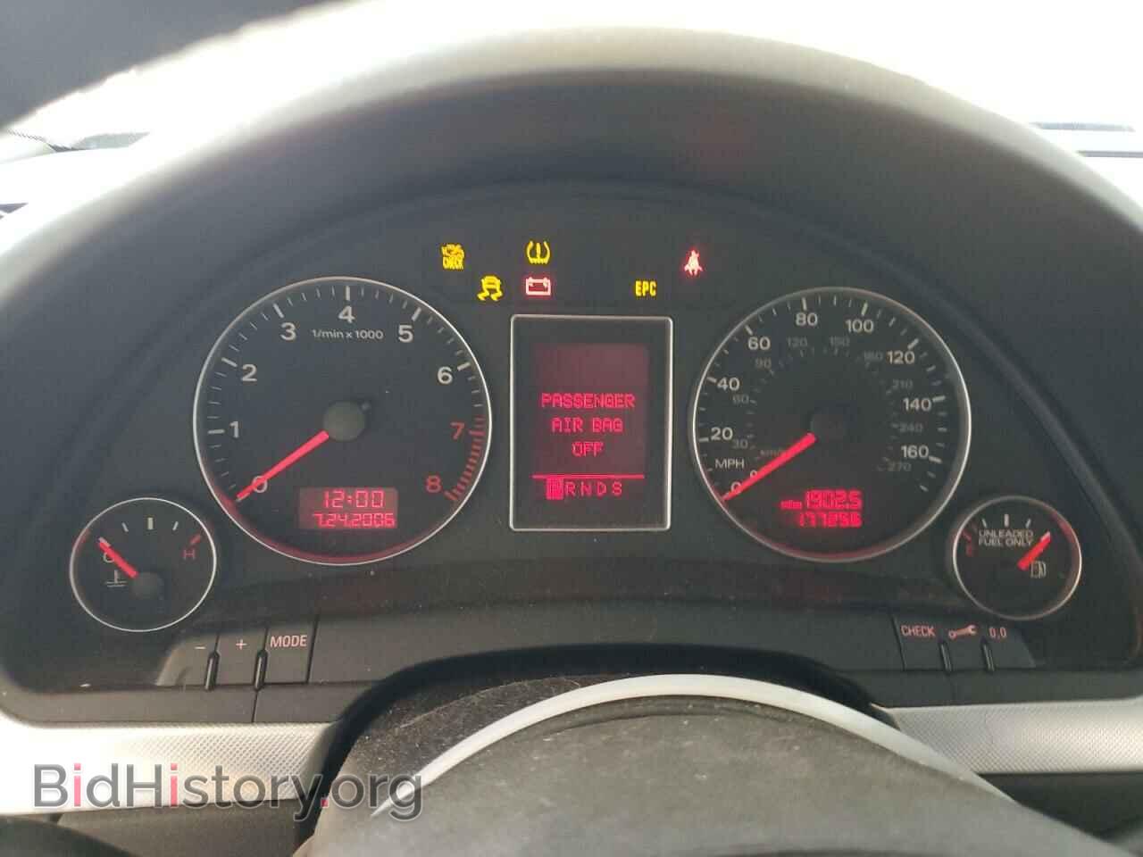 2008 AUDI A4 - VIN: WAUKF78EX8A026544 - Фото 9