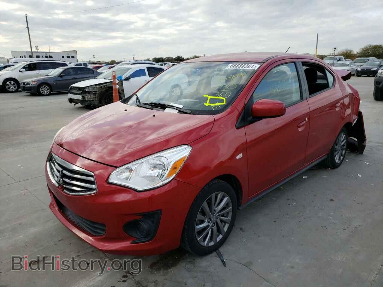 2019 MITSUBISHI MIRAGE - VIN: ML32F3FJ3KHF10975 - Фото 2