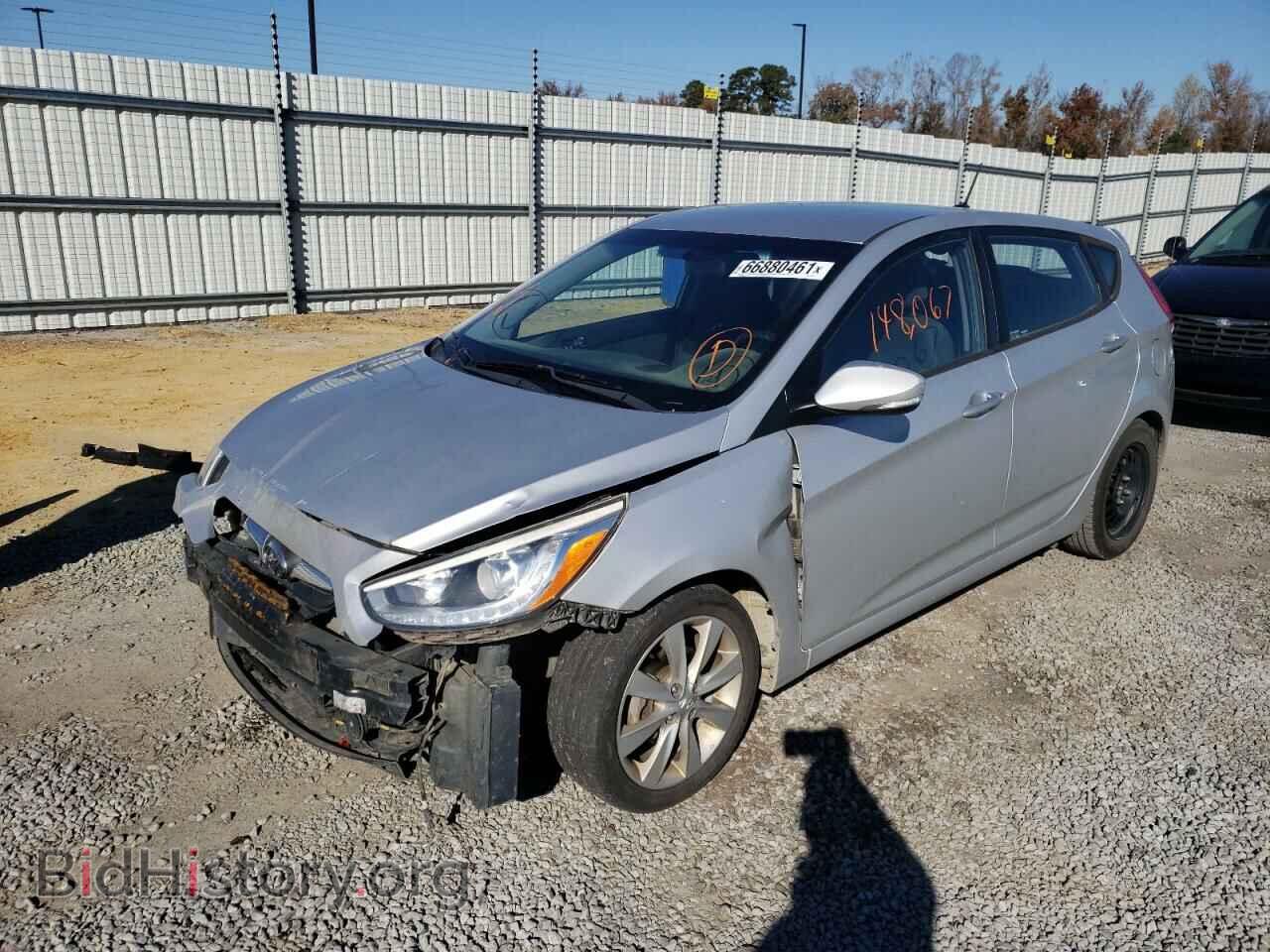 2014 HYUNDAI ACCENT - VIN: KMHCU5AE8EU178341 - Фото 2