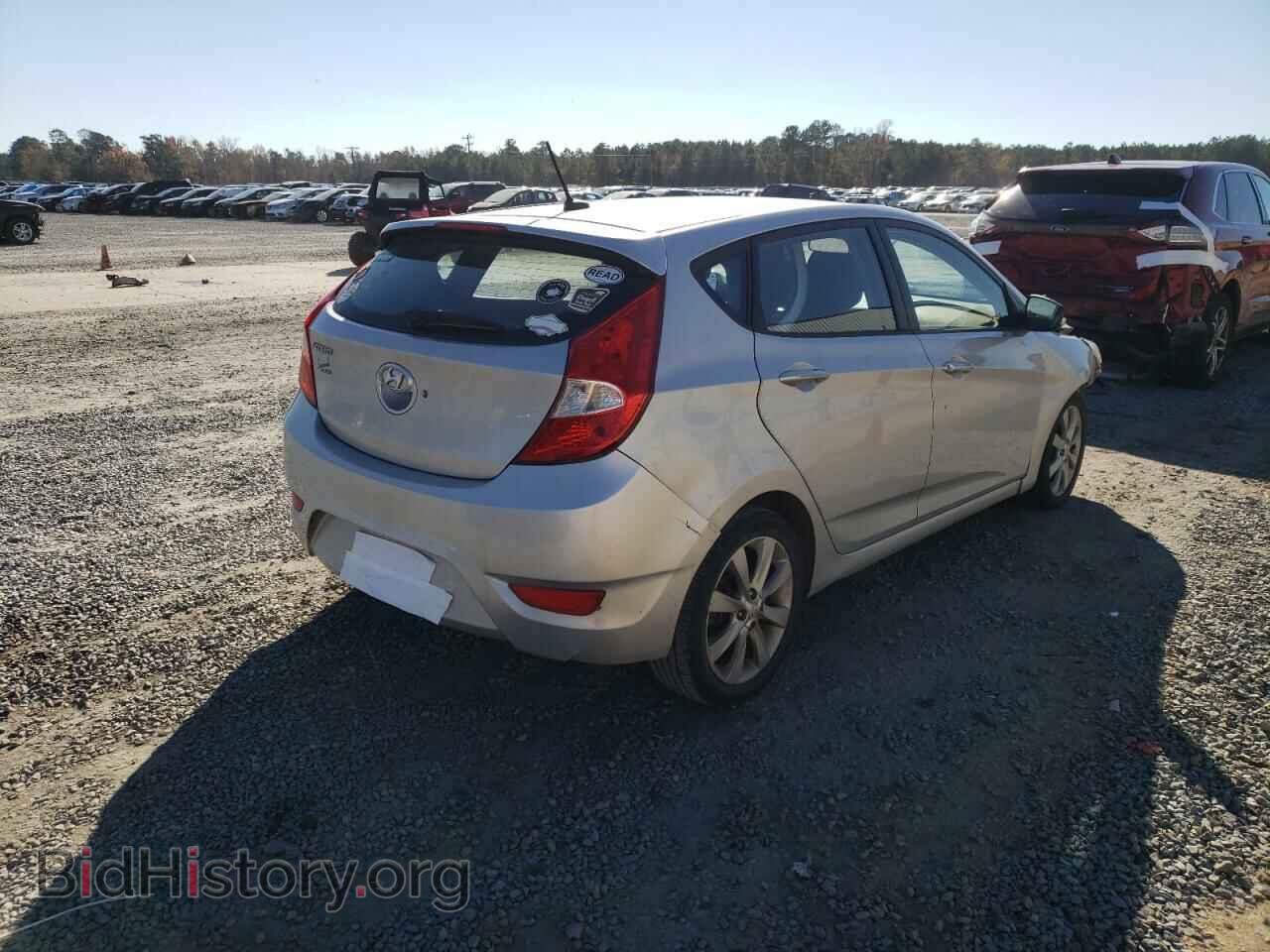 2014 HYUNDAI ACCENT - VIN: KMHCU5AE8EU178341 - Фото 4