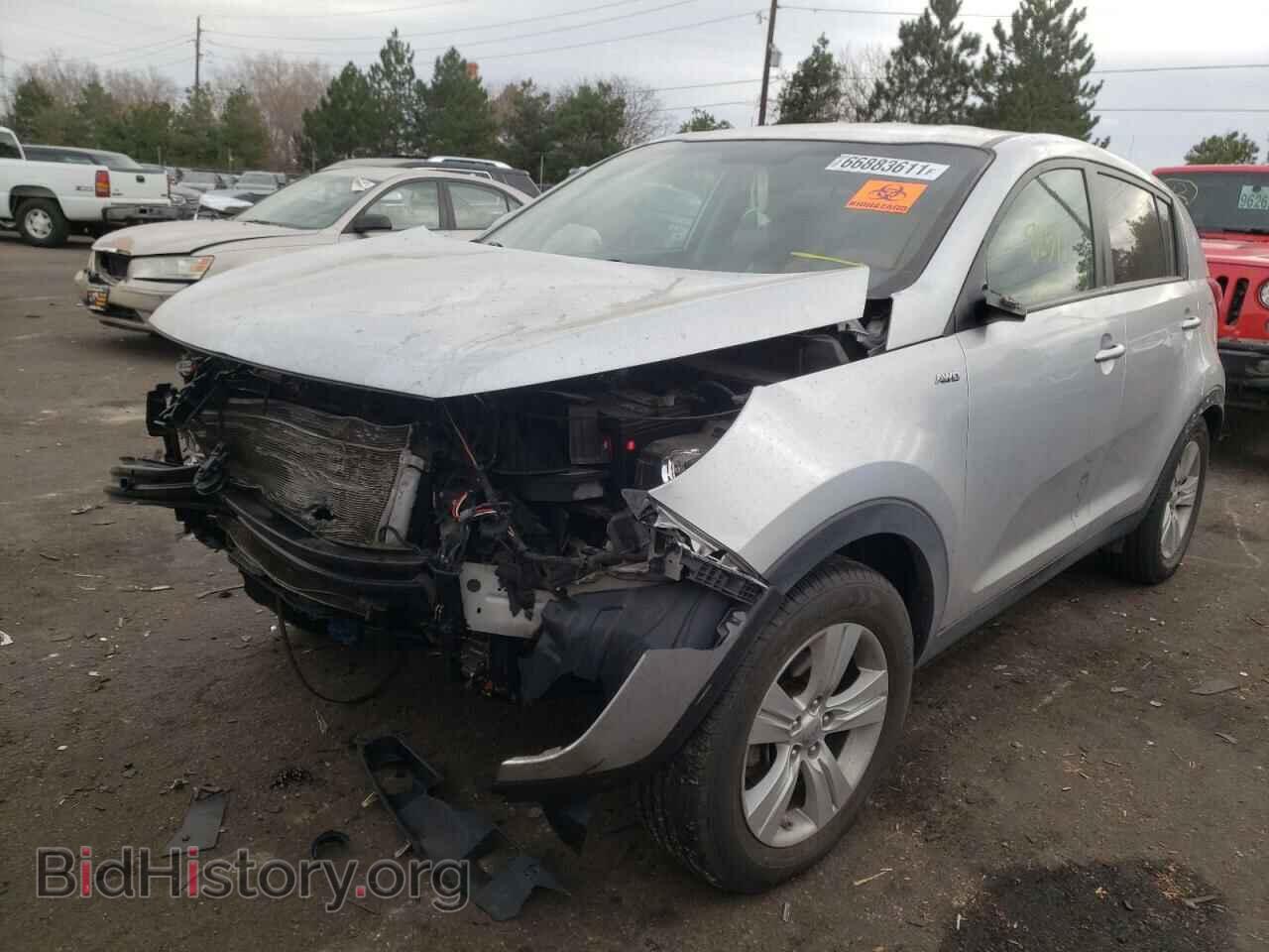 2013 KIA SPORTAGE - VIN: KNDPBCA28D7401111 - Фото 2