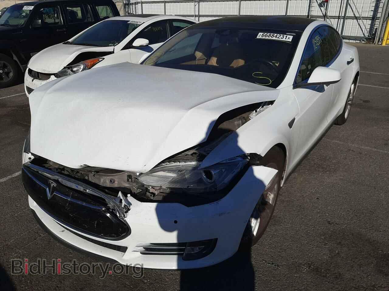 2015 TESLA MODEL S - VIN: 5YJSA1E12FF109521 - Фото 2