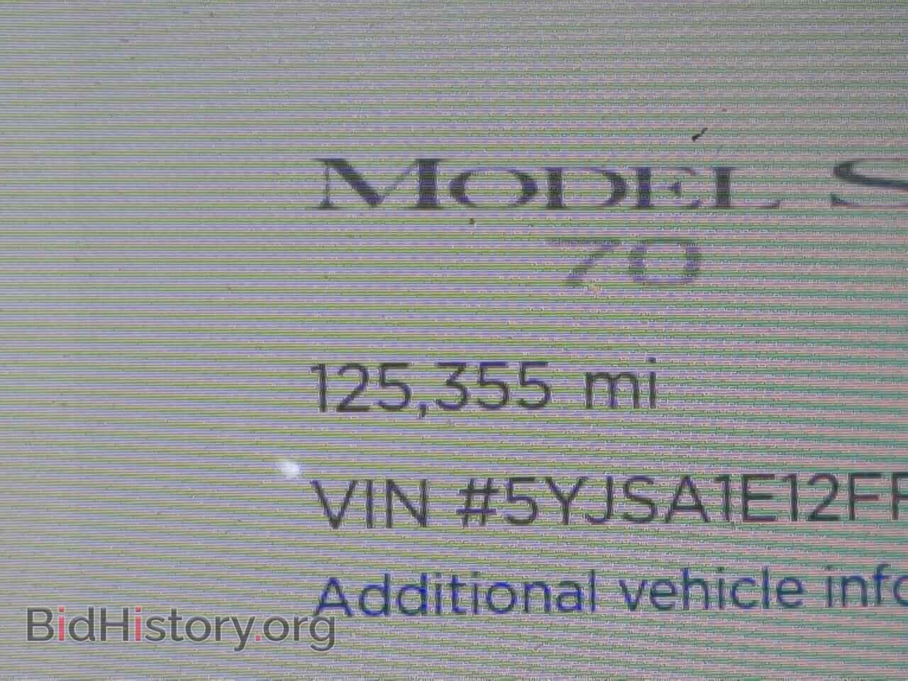 2015 TESLA MODEL S - VIN: 5YJSA1E12FF109521 - Фото 8