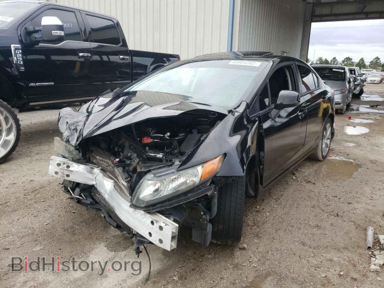 2012 HONDA CIVIC - VIN: 2HGFB6E51CH706231 - Фото 2