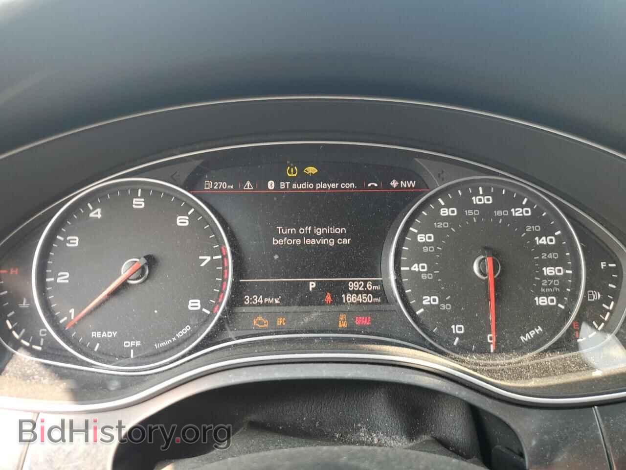 2016 AUDI A6 - VIN: WAUGFAFC4GN009007 - Фото 9