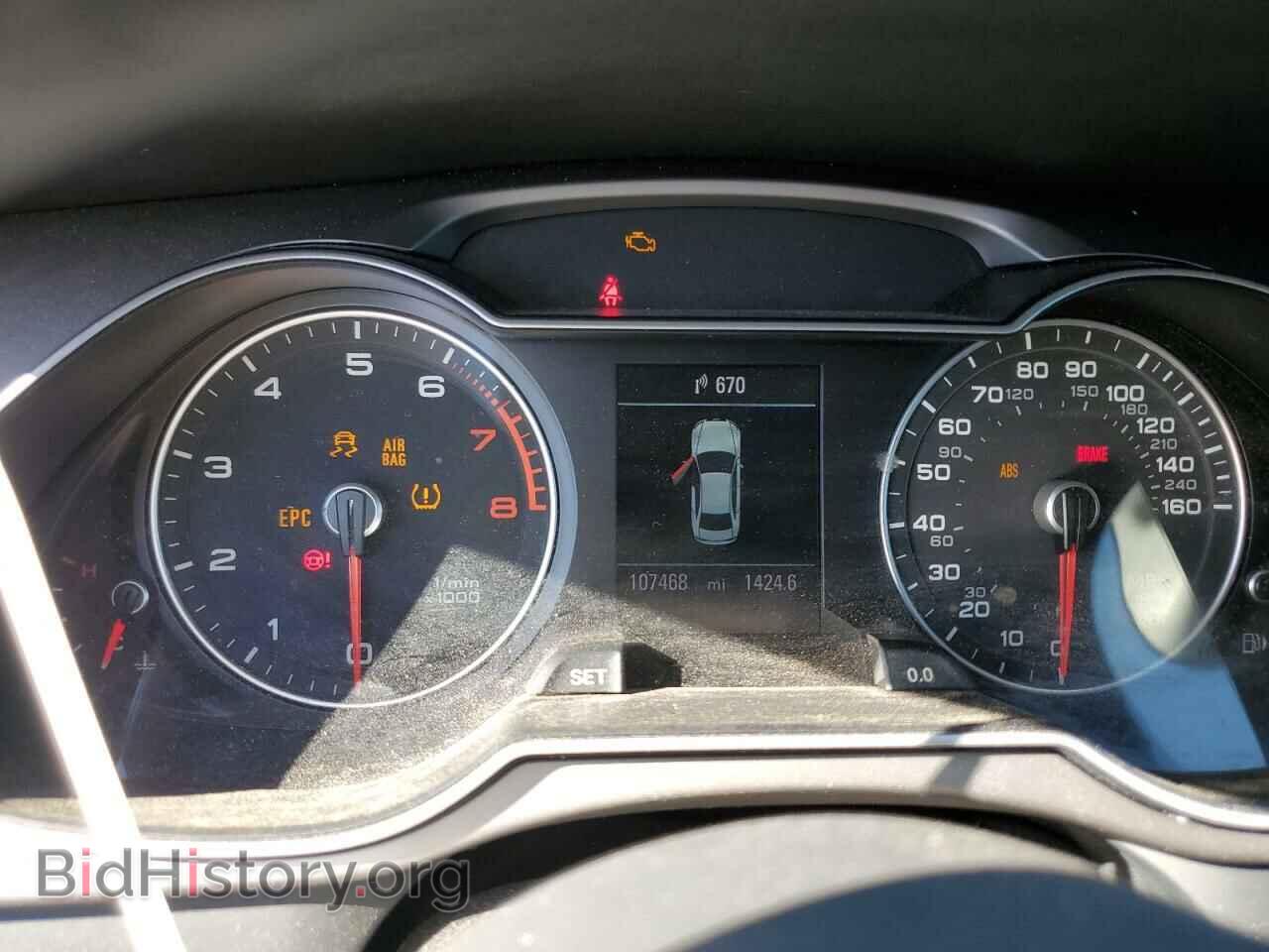 2013 AUDI A4 - VIN: WAUHFAFL9DA190421 - Фото 9
