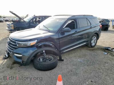 2023 Ford EXPLORER XLT, темно-серый — VIN 1FMSK7DH6PGB65351, Copart