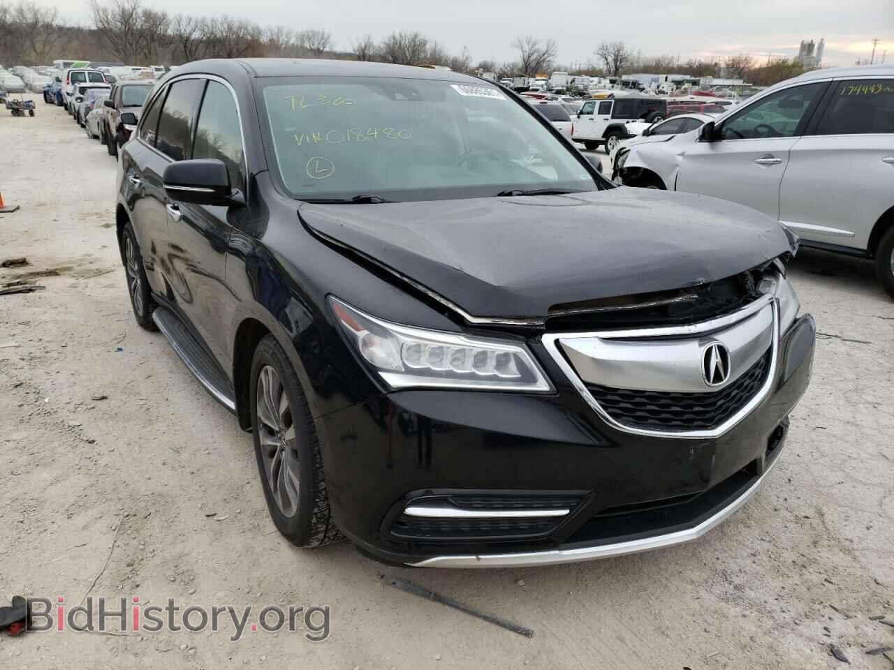 Photo 5FRYD4H40EB018480 - ACURA MDX 2014