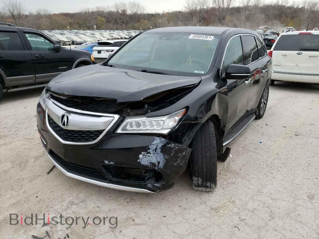 2014 ACURA MDX - VIN: 5FRYD4H40EB018480 - Фото 2