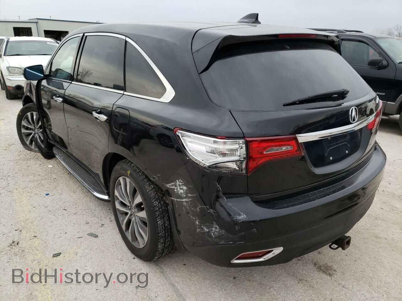 2014 ACURA MDX - VIN: 5FRYD4H40EB018480 - Фото 3