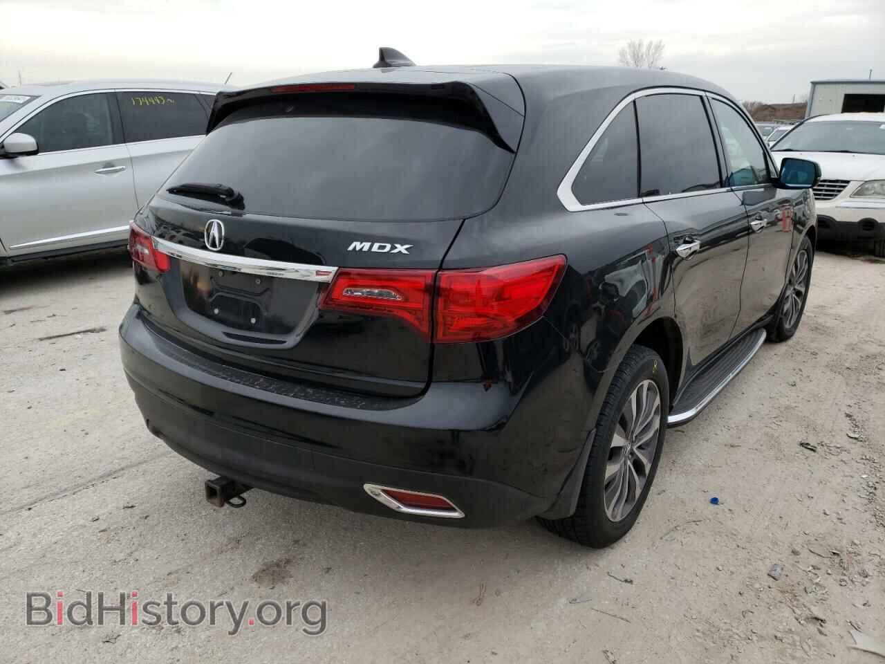 2014 ACURA MDX - VIN: 5FRYD4H40EB018480 - Фото 4